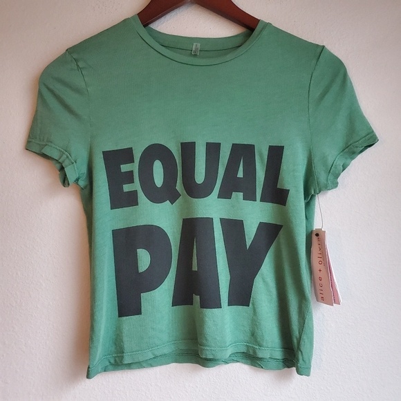 Alice + Olivia Cicely Tee size XS NWT - Picture 3 of 8